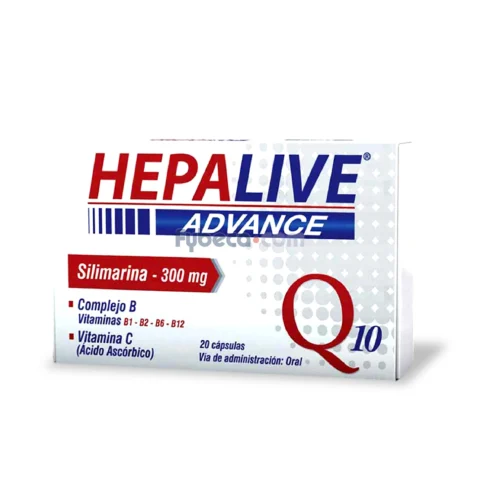 HEPALIVE ADVACE CAJ 10 CAPS